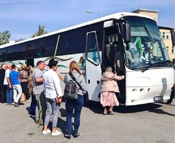 Mažeikiškių autobusai – „Baltijos kelyje“