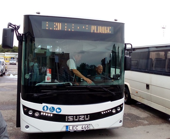 Plungiškiams – dar vienas naujas autobusas