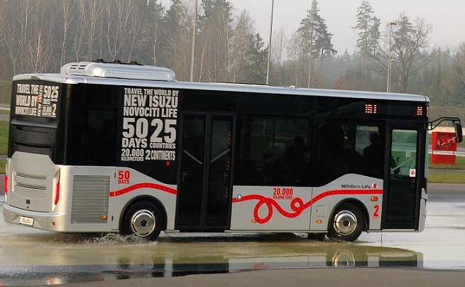 Du nauji autobusai – Žemaitijos miesto keleiviams