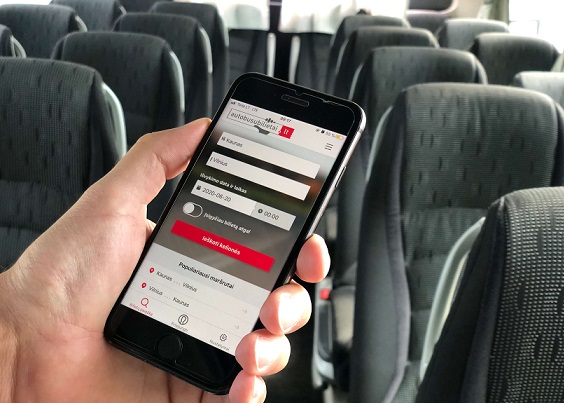 Autobusų vežėjai pristato mobiliąją programėlę – siūlo bilietą įsigyti trimis paspaudimais