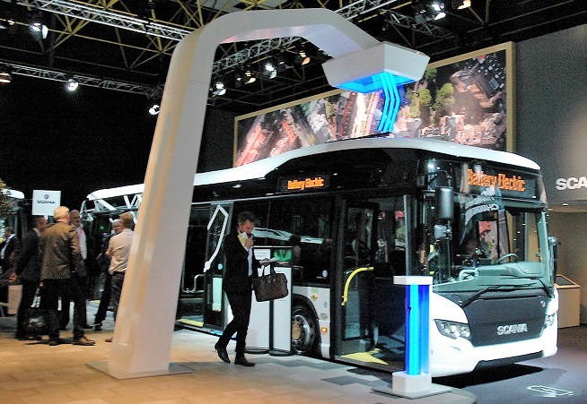 Netrukus Lietuvoje bus galima apžiūrėti elektrinį „Scania“ autobusą