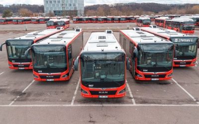 Kauno gatvėse -visas šimtas naujųjų autobusų