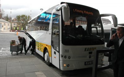 Autobusų bilietų pardavimo sistema pritaikyta regos negalią turintiems keleiviams
