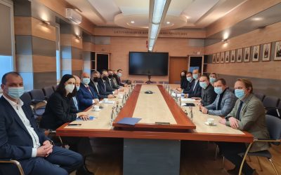 LKVA prezidentas dalyvavo susitikime su susisiekimo ministru