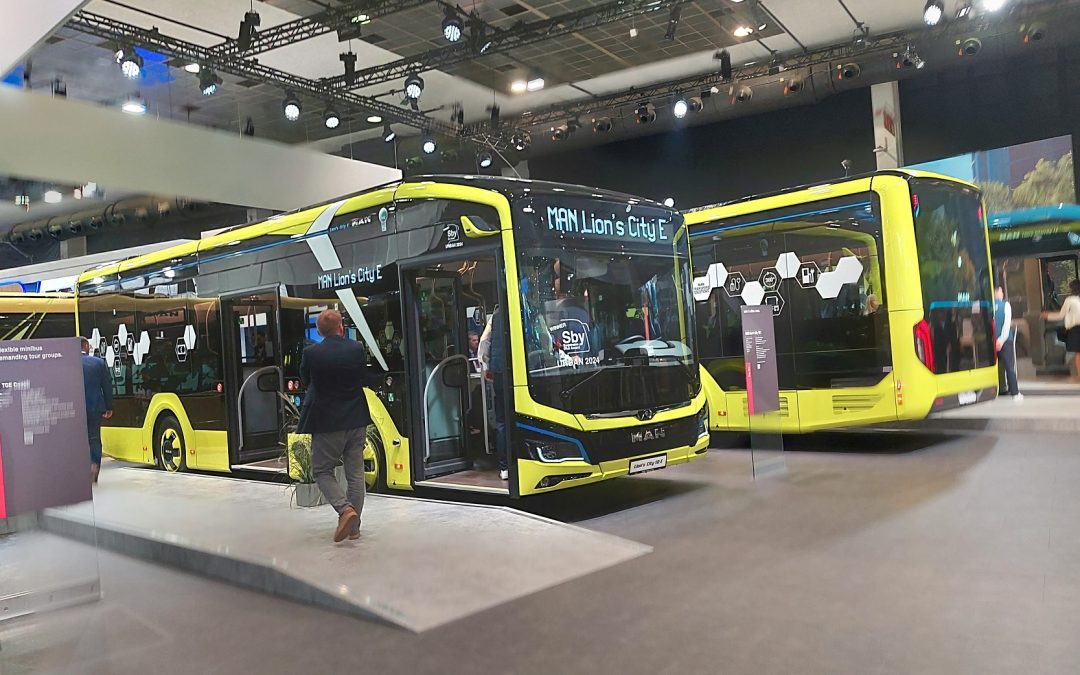 MAN stende „Busworld Europe 2023“ – keletas premjerų