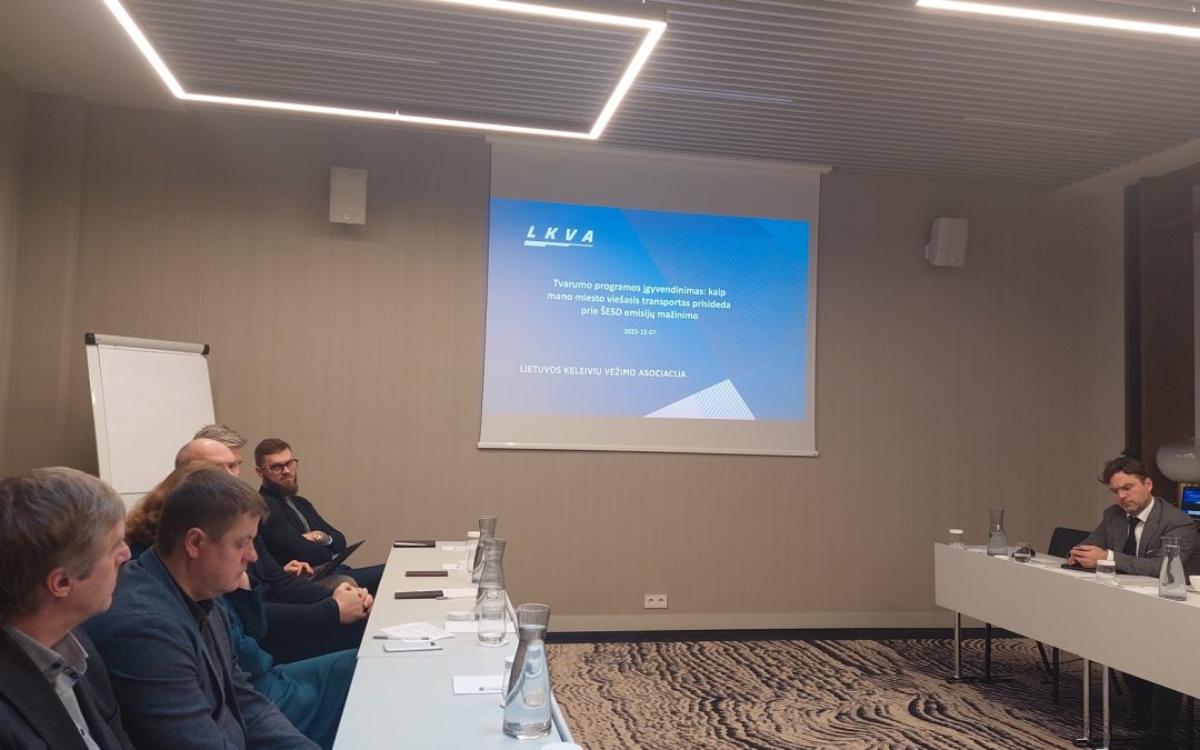 ADIA susirinkime – apie viešojo transporto dabartį ir ateitį