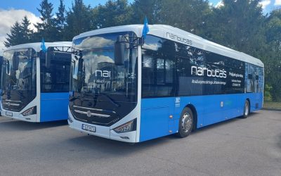 Ukmergėje – dešimt naujų elektrinių autobusų ir nemokamas viešasis transportas